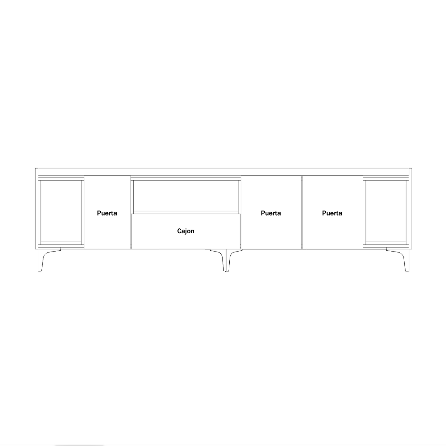 Mueble de TV ZYRA