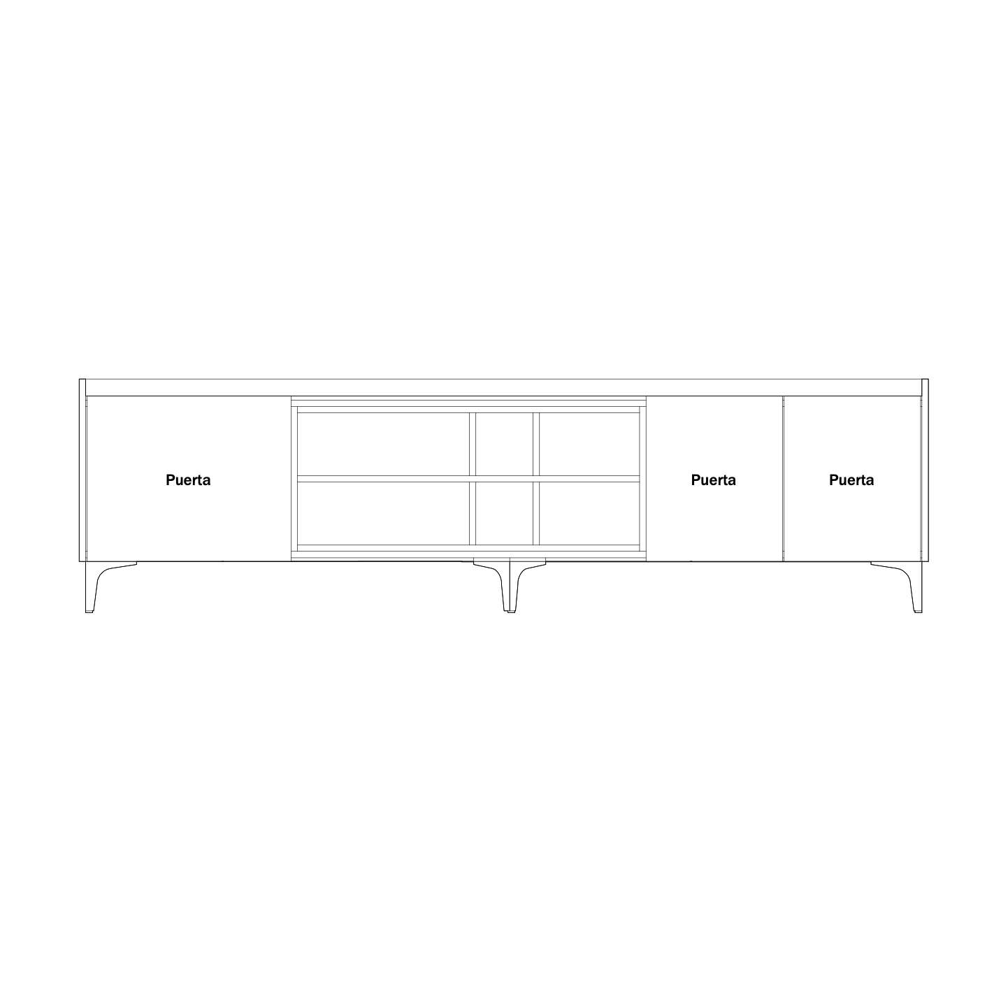 Mueble de TV LUVA