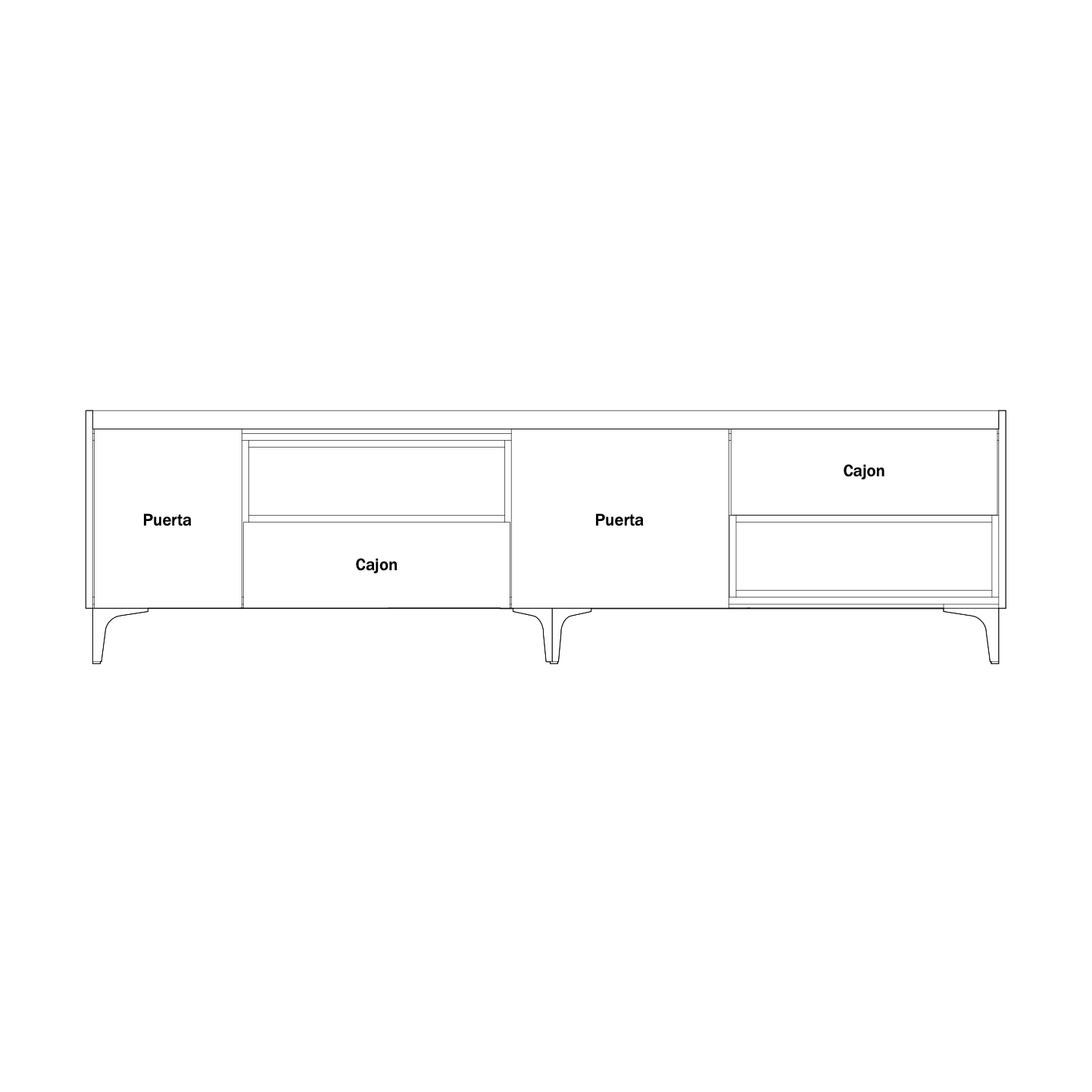 Mueble de TV OMYA