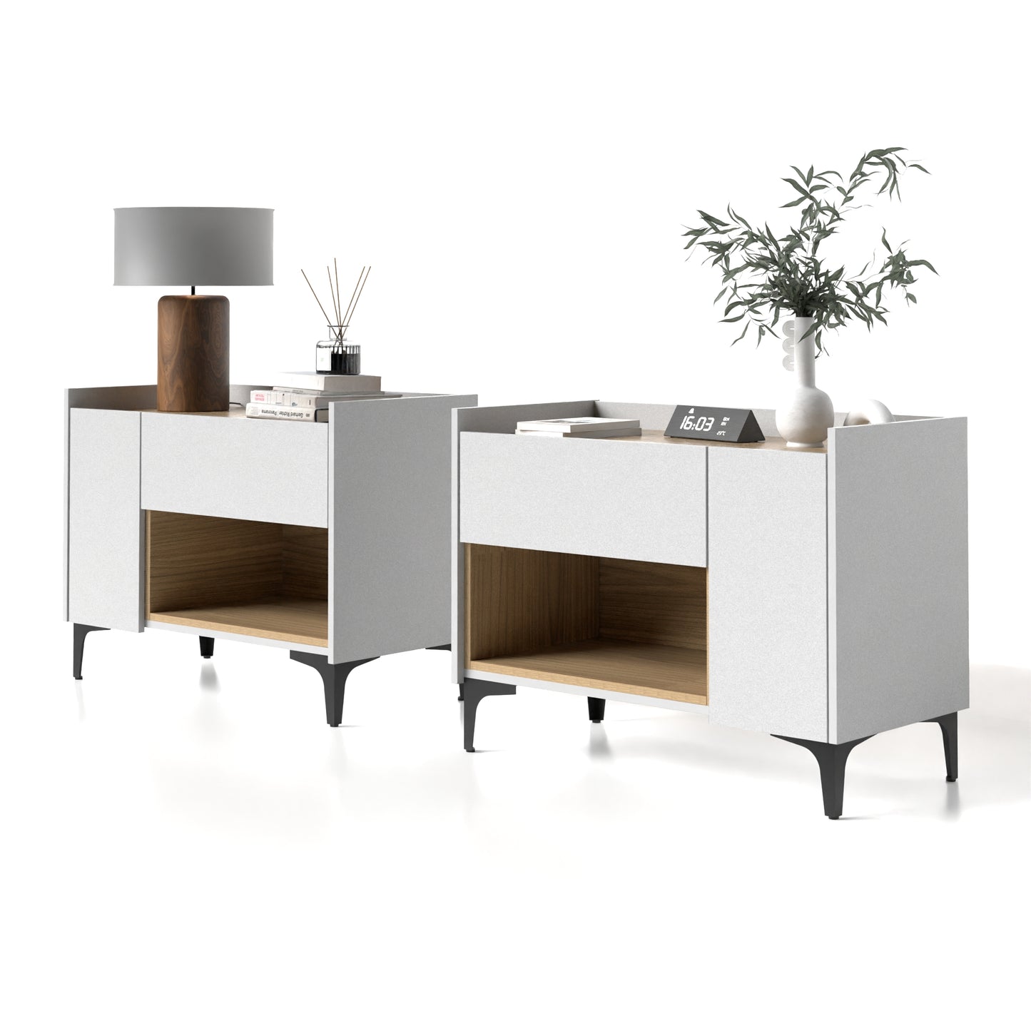 Buros NOIR (Set de 2)