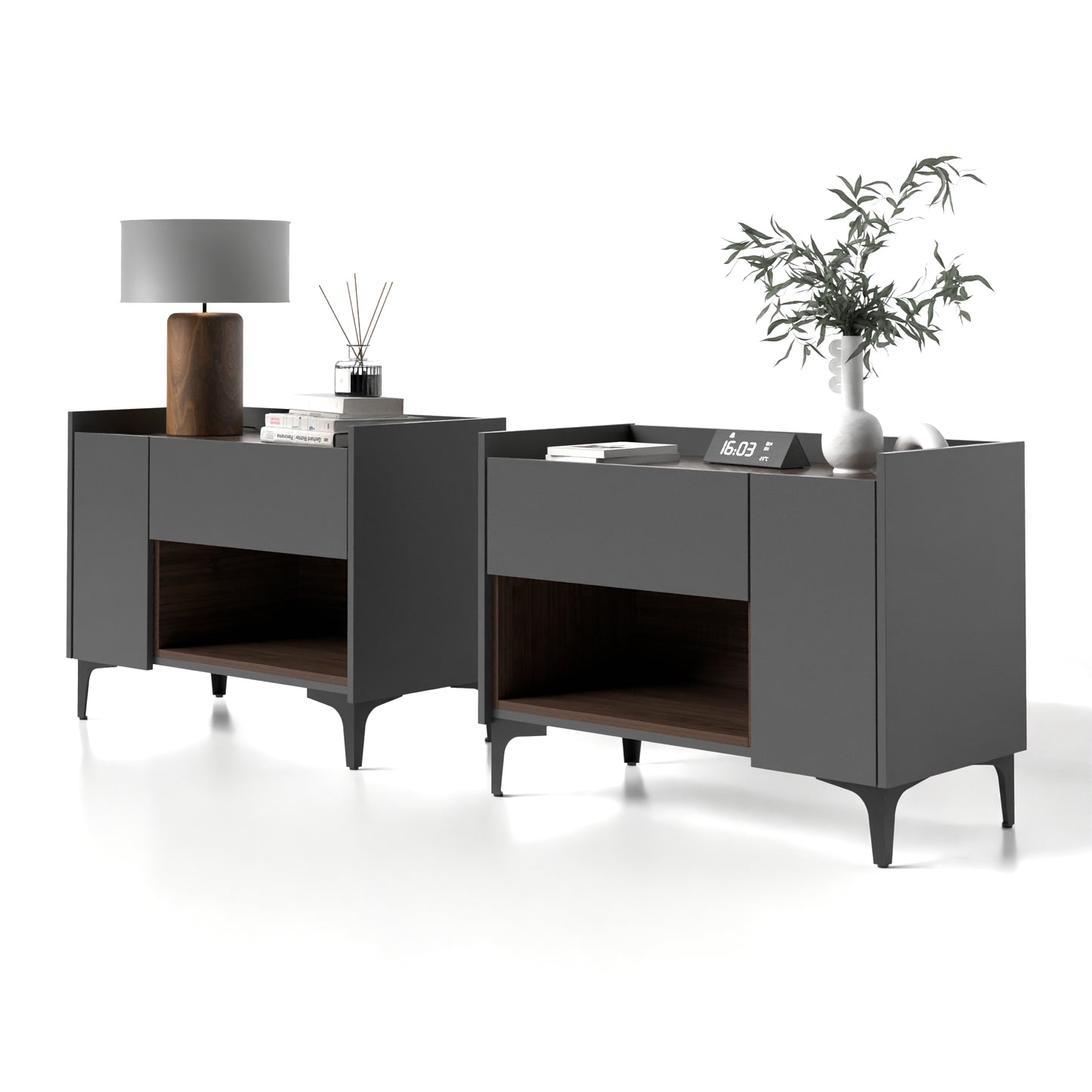 Buros NOIR (Set de 2)