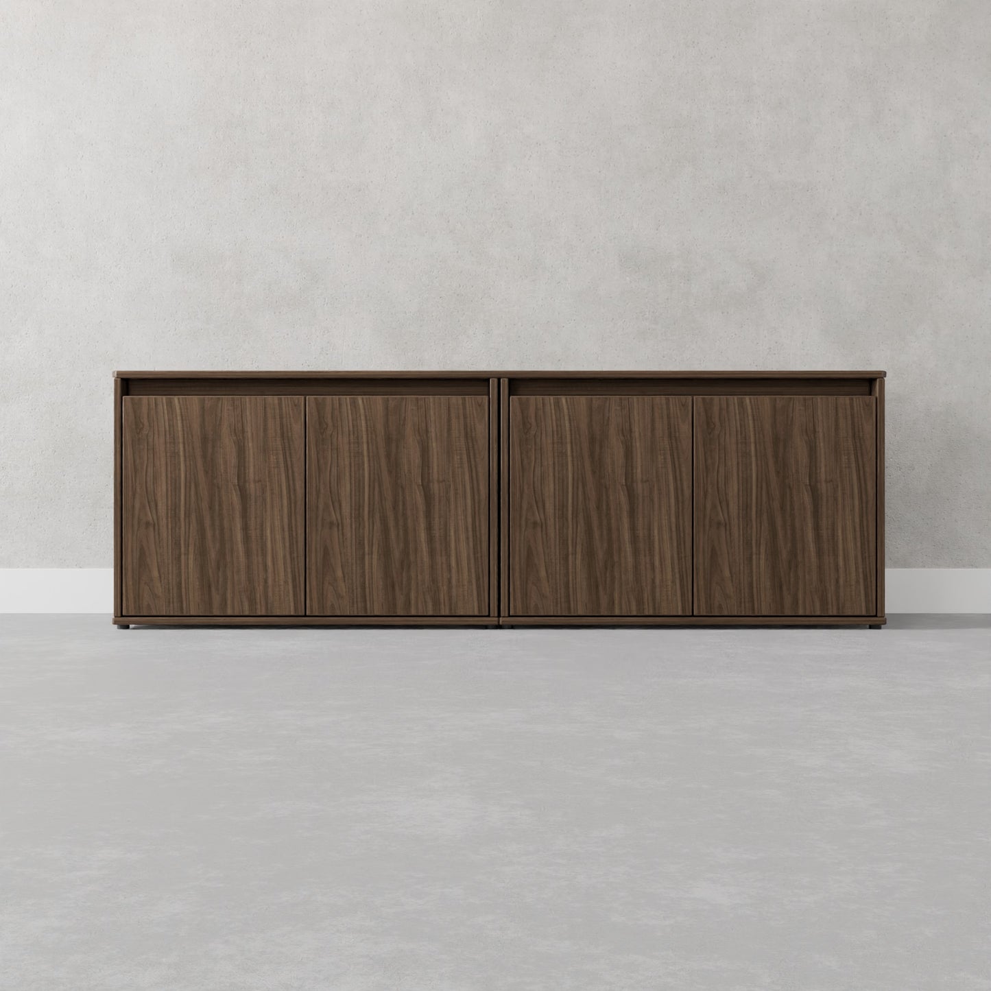 Mueble de TV Pure - Centro de Entretenimiento Minimalista 152x38x50 cm
