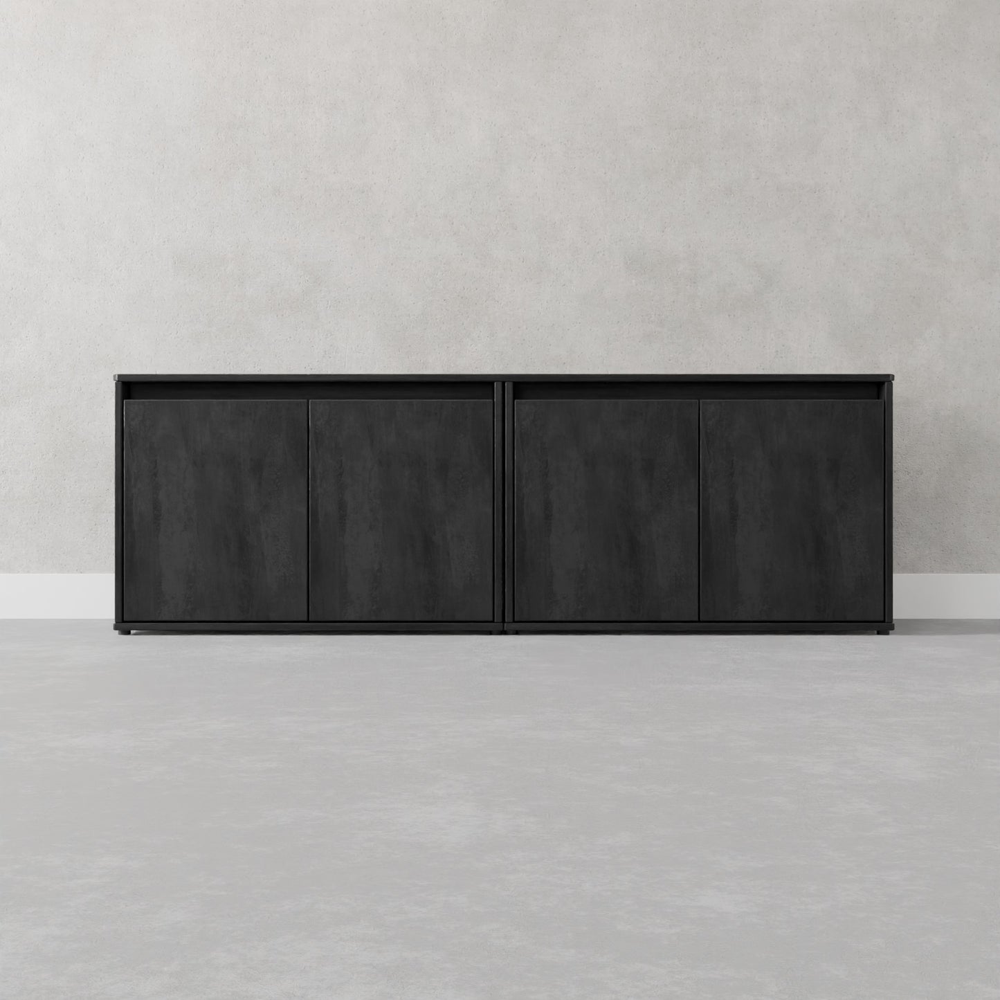 Mueble de TV Pure - Centro de Entretenimiento Minimalista 152x38x50 cm