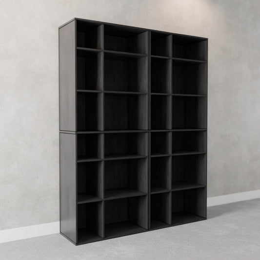 Librero Halo - Estantería Amplia de Diseño Moderno 140x38x180 cm