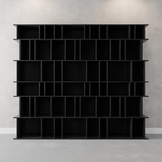 Librero Noirwood - Estantería Amplia con Acabado Elegante 210x38x180 cm