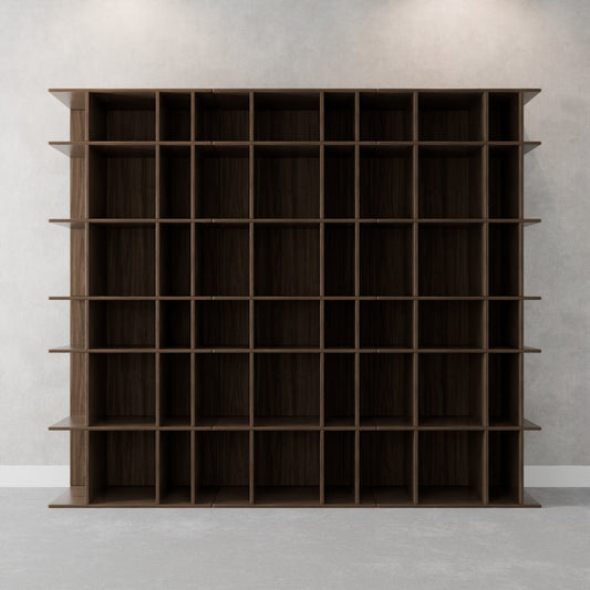 Librero Horizon - Estantería Extra Grande de Diseño Moderno 210x38x180 cm