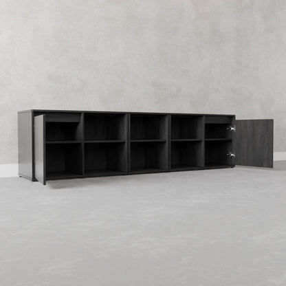 Mueble para TV Grand - Centro de Entretenimiento Espacioso 196x38x50 cm