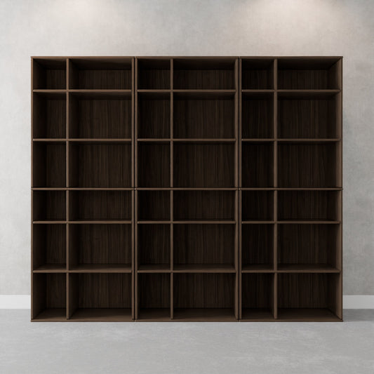 Librero Luxe - Estantería de Gran Capacidad con Acabado Premium 210x38x180 cm