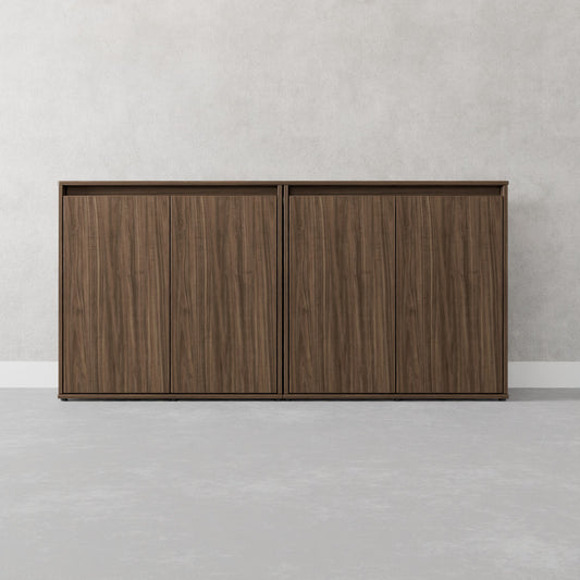 Bufetera para Comedor Pure - Aparador Minimalista de Acabado Premium 152x38x75 cm
