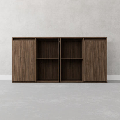 Bufetera para Comedor Horizon - Aparador Minimalista de Acabado Premium 156x38x75 cm