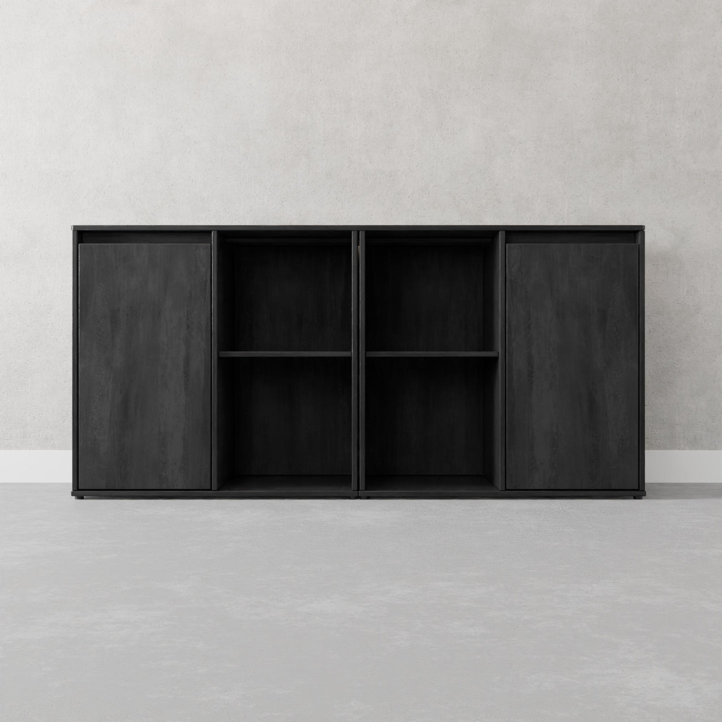 Bufetera para Comedor Horizon - Aparador Minimalista de Acabado Premium 156x38x75 cm