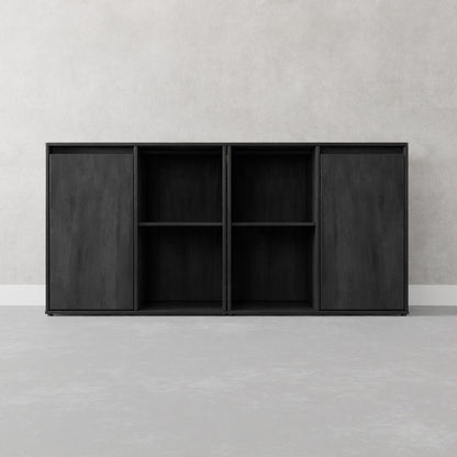 Bufetera para Comedor Horizon - Aparador Minimalista de Acabado Premium 156x38x75 cm