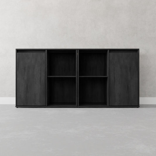 Bufetera para Comedor Horizon - Aparador Minimalista de Acabado Premium 156x38x75 cm