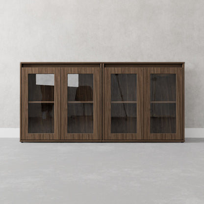 Bufetera para Comedor Pure Vitrina- Aparador Minimalista de Acabado Premium 152x38x75 cm (Copia)