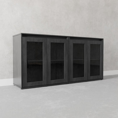 Bufetera para Comedor Pure Vitrina- Aparador Minimalista de Acabado Premium 152x38x75 cm (Copia)