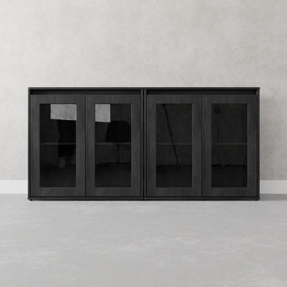 Bufetera para Comedor Pure Vitrina- Aparador Minimalista de Acabado Premium 152x38x75 cm (Copia)
