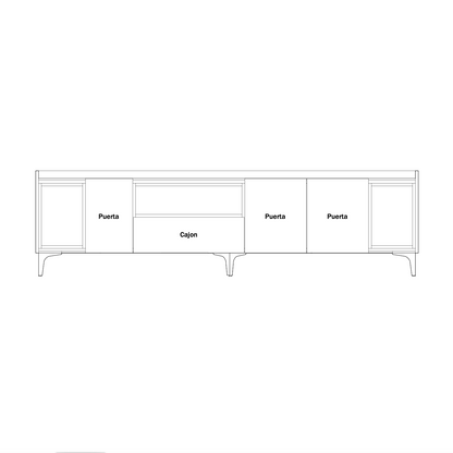 Mueble de TV ZYRA