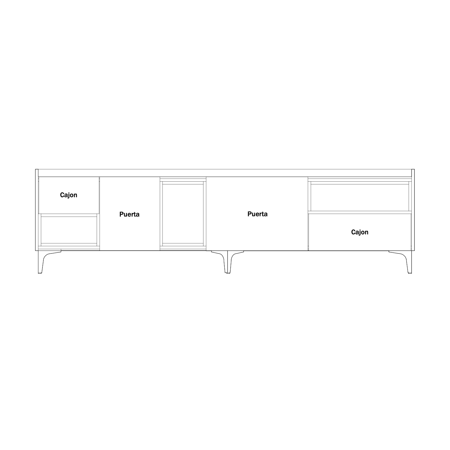 Mueble de TV YUNO